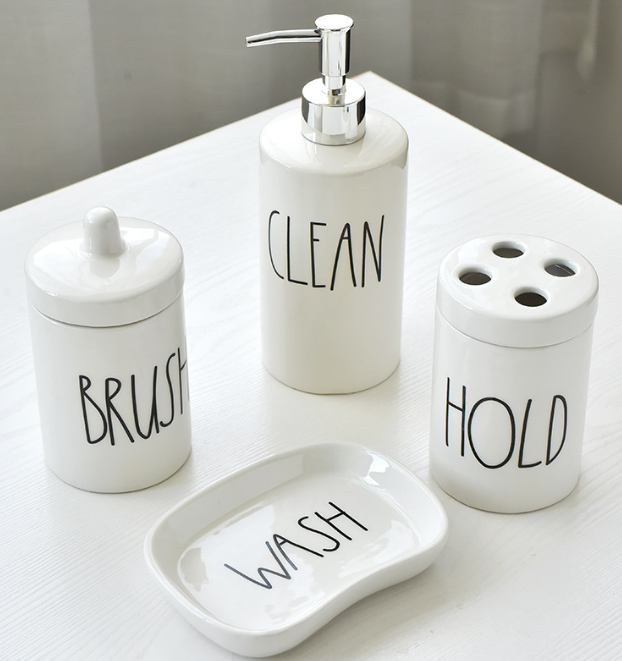Ceramic bathroom sets