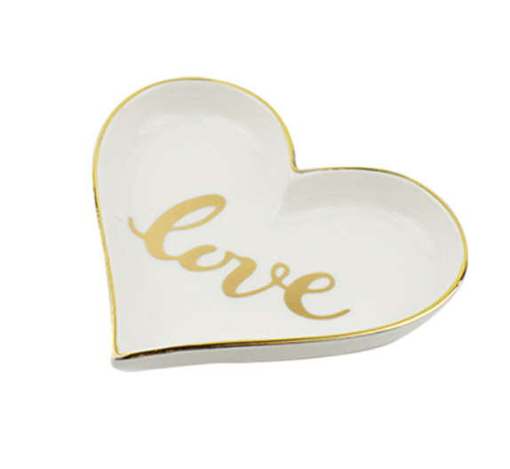 Ceramic jewelry tray