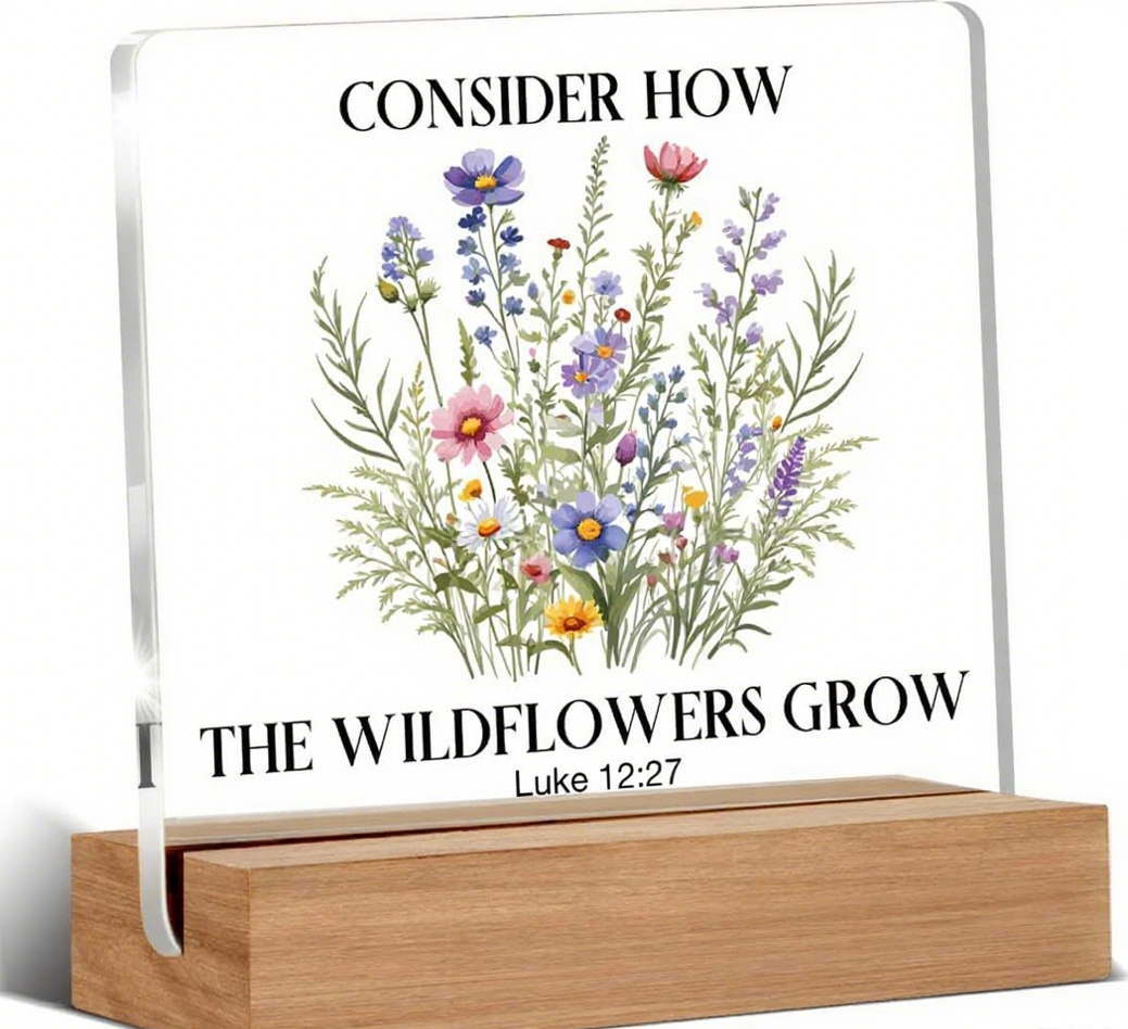 Acrylic desktop decorative