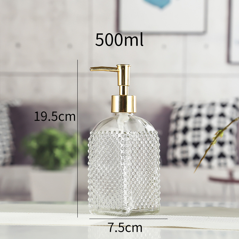 Glass Soap Dispenser