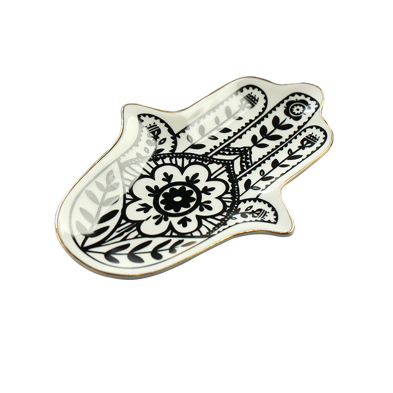 Ceramic jewelry tray