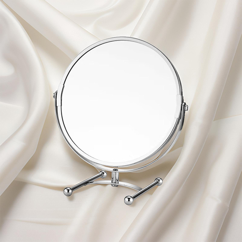 Metal two-sided mirror