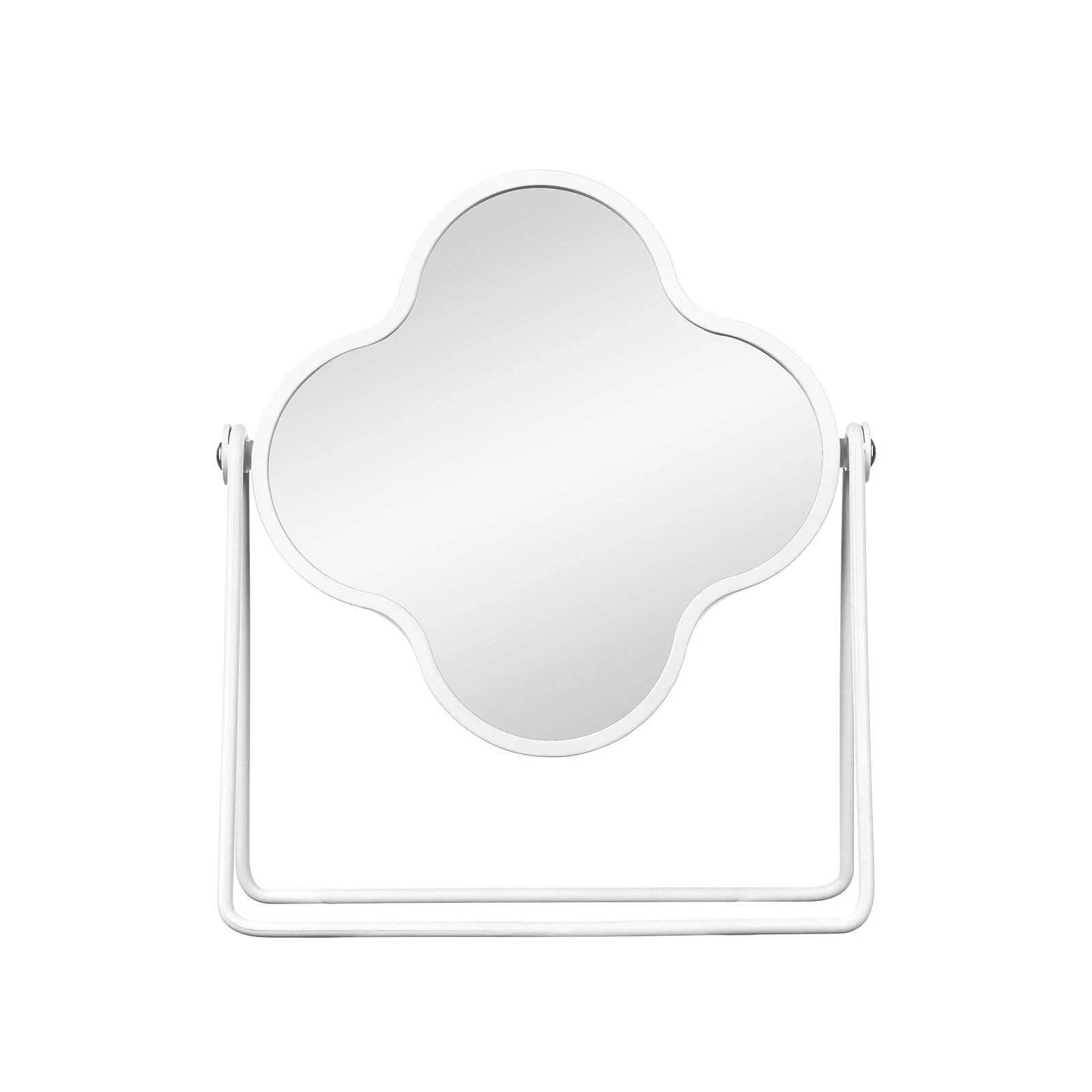 Metal makeup mirror