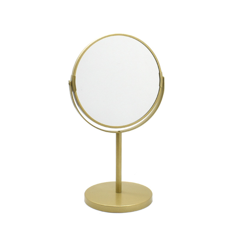 Double-sided metal mirror