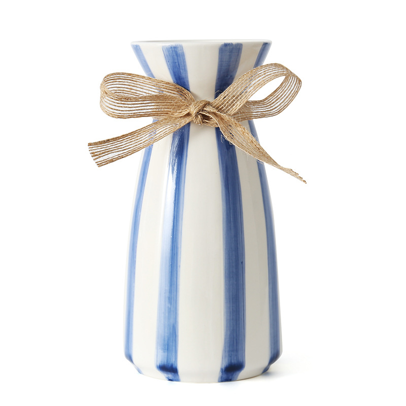 Hand-Painted ceramic vase