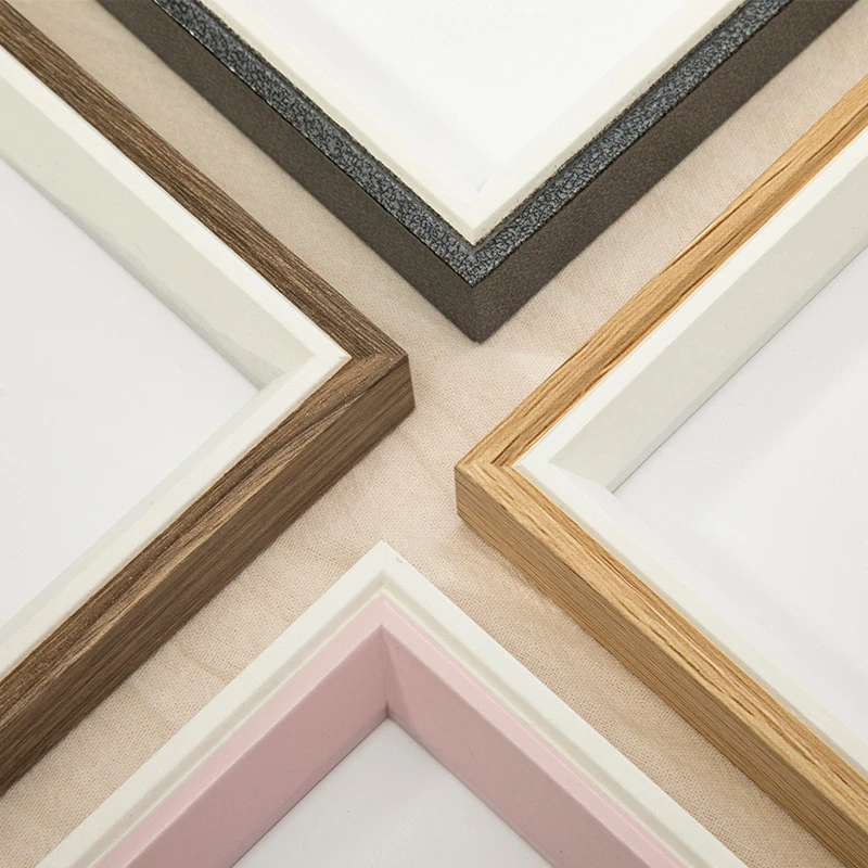 Wooden christmas photo frame