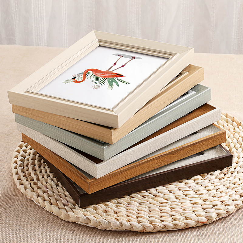 Wooden christmas photo frame