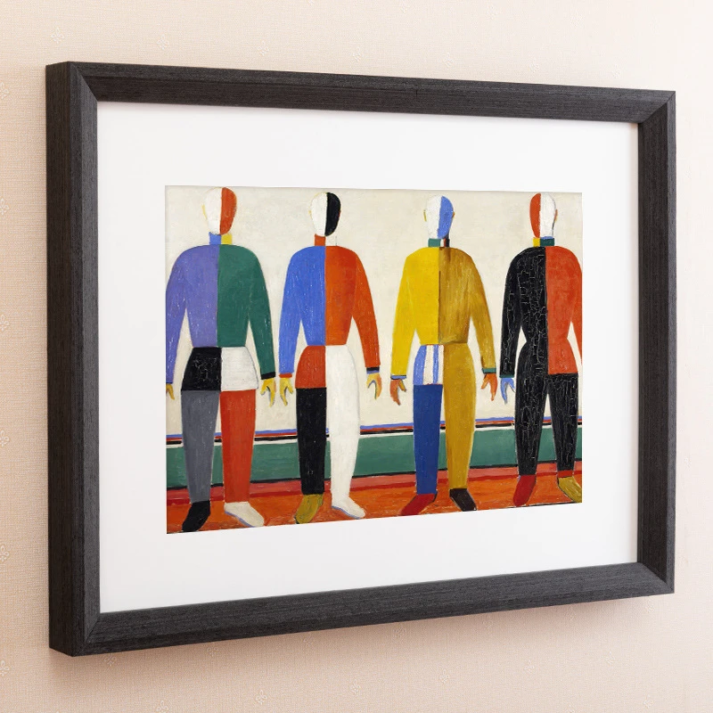 Wooden wall frame