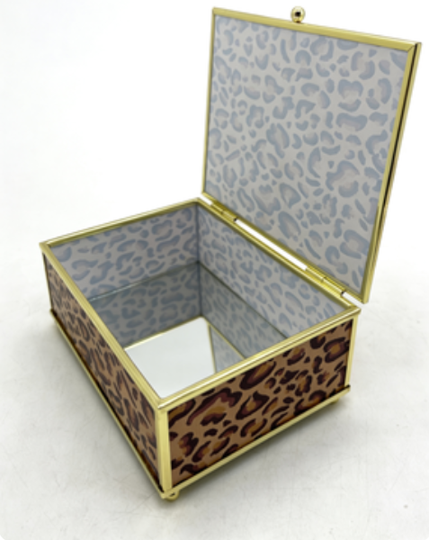Glass Jewelry box
