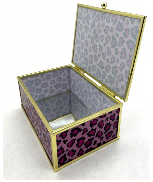 Glass Jewelry box