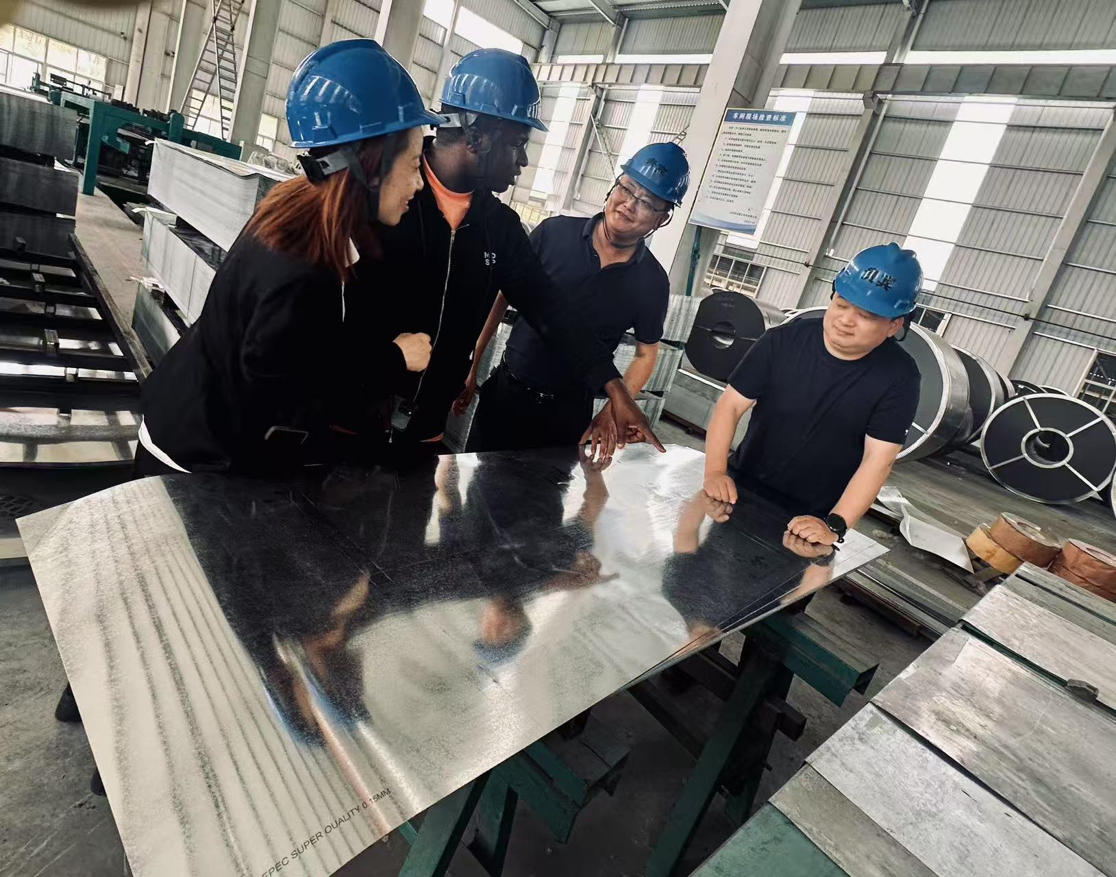 Nigerian Client's Visit: In-Depth Factory Tour Nigerian Client's Visit: In-Depth Factory Tour