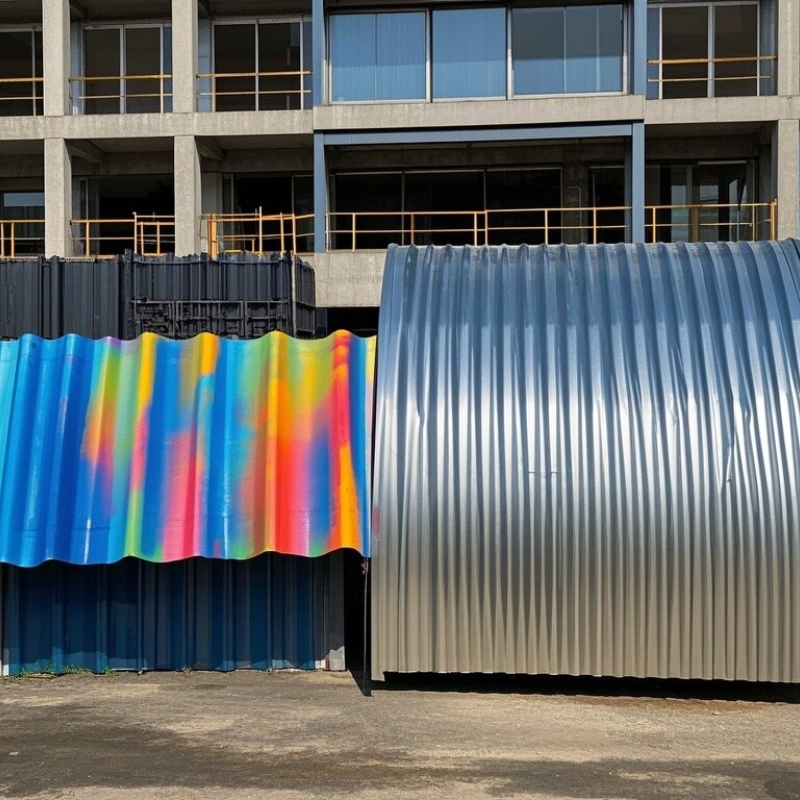 Profiled Steel Tile vs. Galvanized Corrugated Steel: Key Differences Profiled Steel Tile vs. Galvanized Corrugated Steel: Key Differences