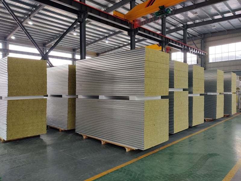 2-1-3，岩棉夹芯板