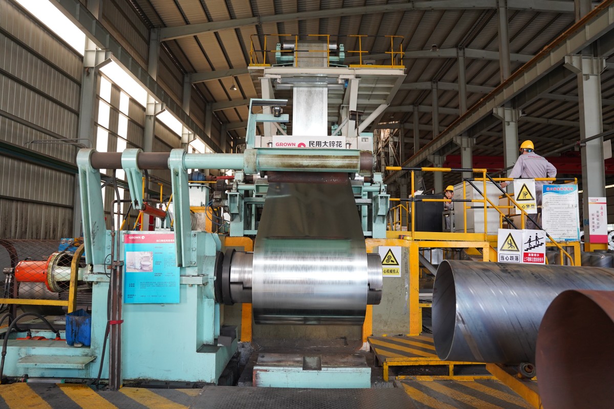 1-1-2，镀锌钢卷生产线