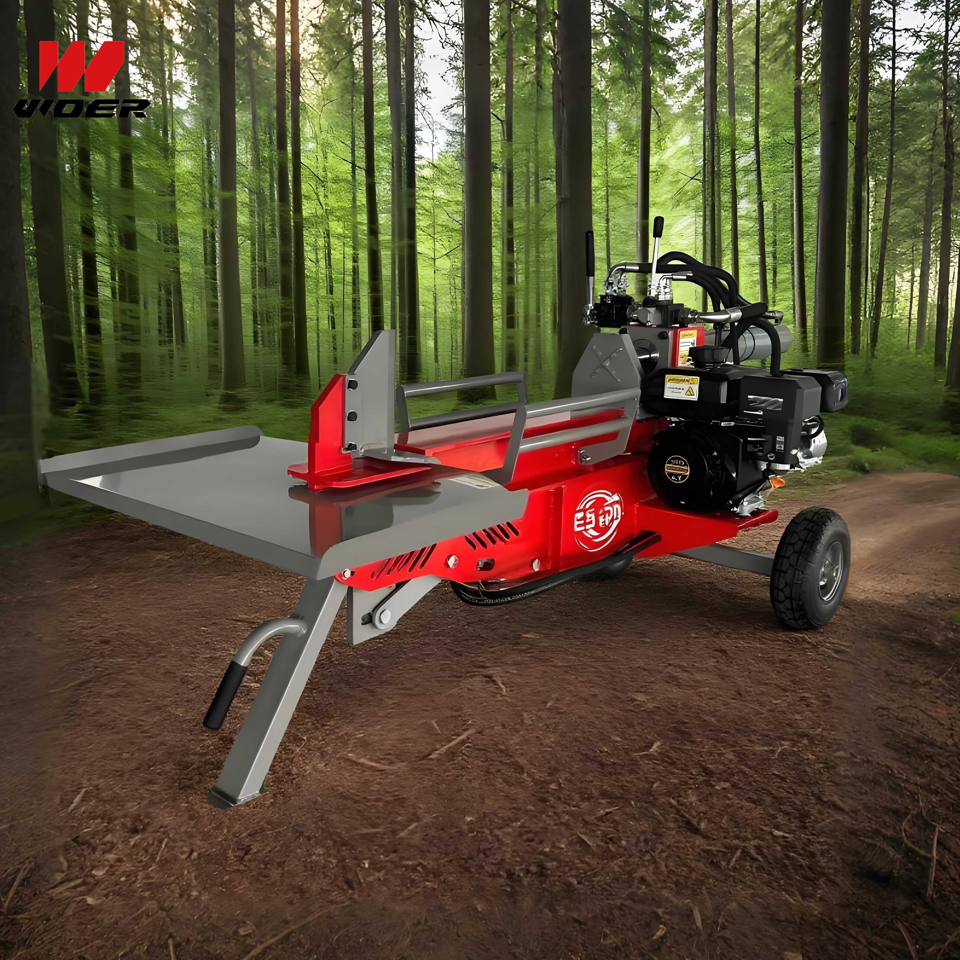 Heavy Duty Horizontal Hydraulic Wood Log Splitter With Valve Lift