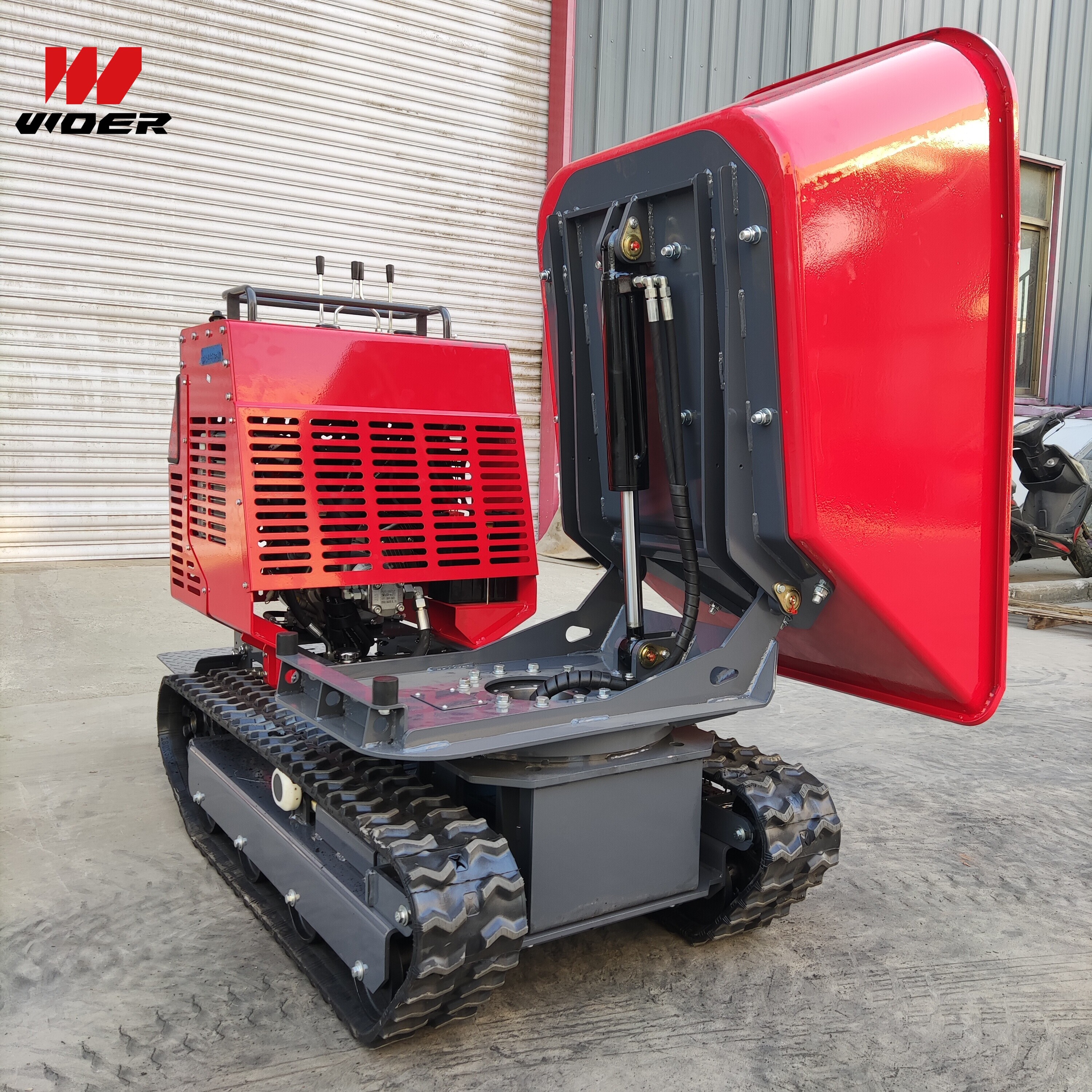 EPA Agricultural Truck Gasoline Engine Crawler Mini Dumper Truck