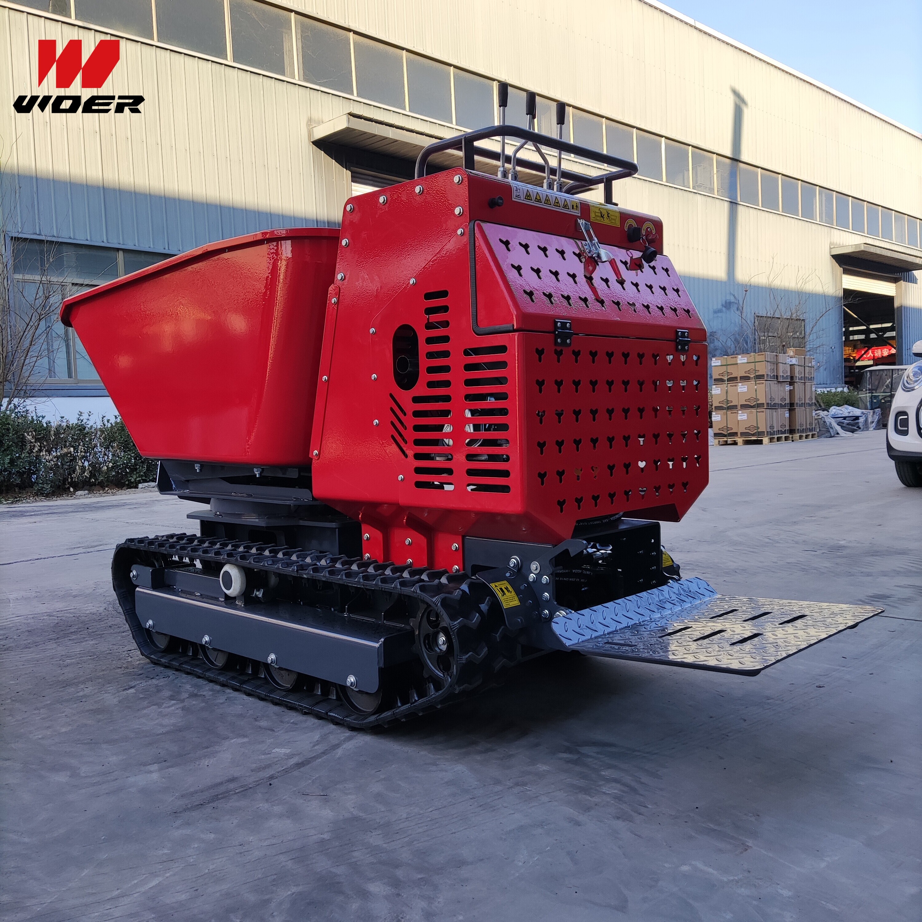 EPA Agricultural Truck Gasoline Engine Crawler Mini Dumper Truck