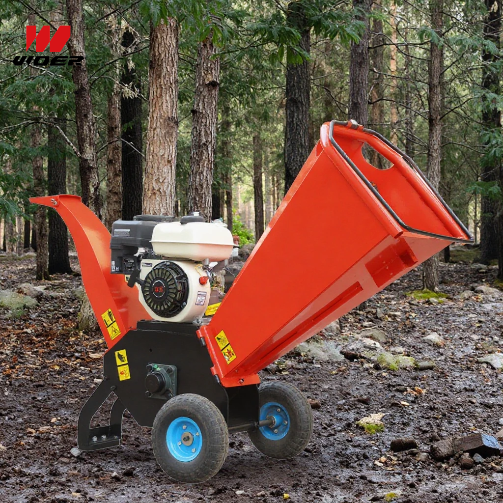 Petrol Diesel Wood Chipper Crusher Machine Shredder Tree Branch