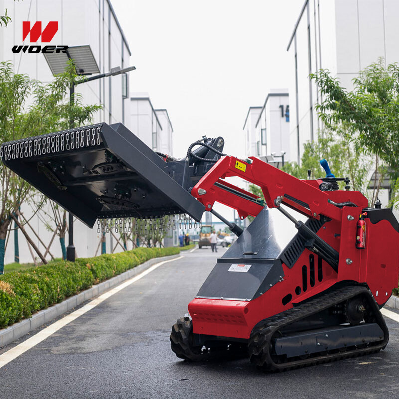 Diesel Track Earth-Moving Machinery Mini Skid Steer Loader