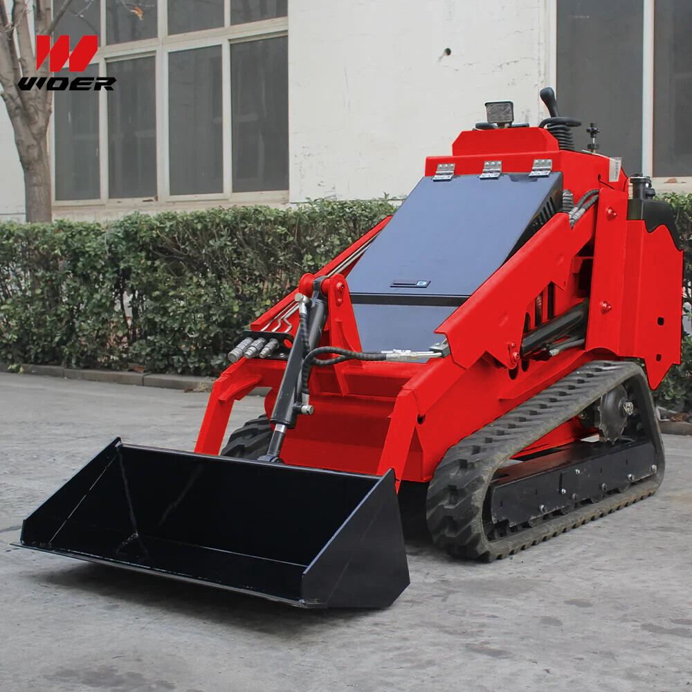 Compact Walk Behind Crawler Tracked Skid Steer Loader Made In China