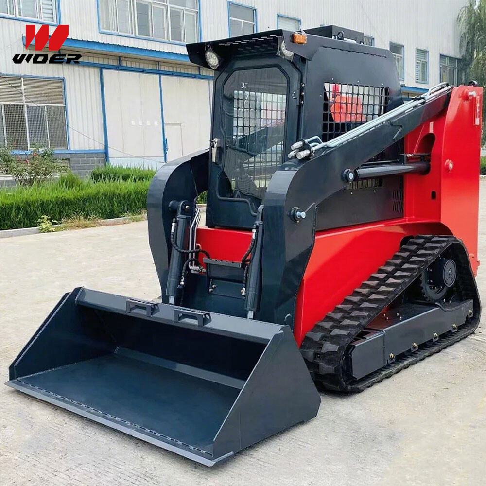 Hot Sale Ride On Front End Epa Engine Large Crawler Skid Steer Loader 