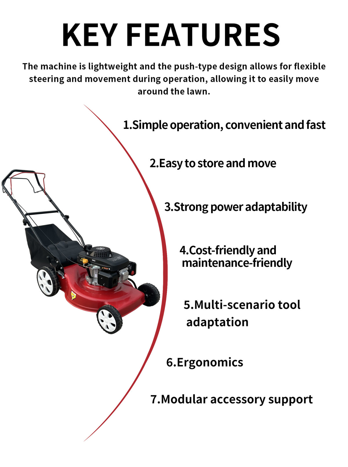 walk behind lawn mower