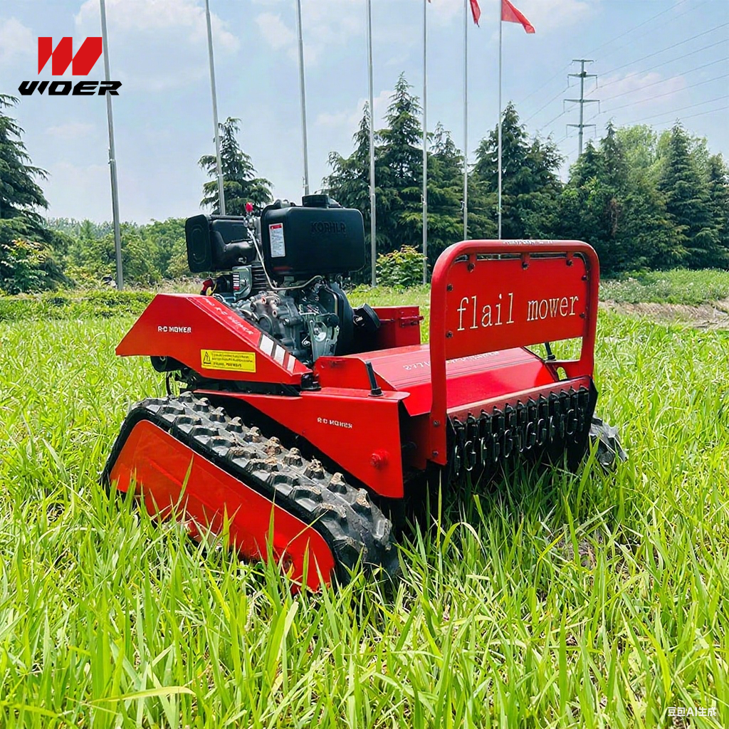 Remote Control Lawn Mower with Long Battery Life – 6 Hours Runtime