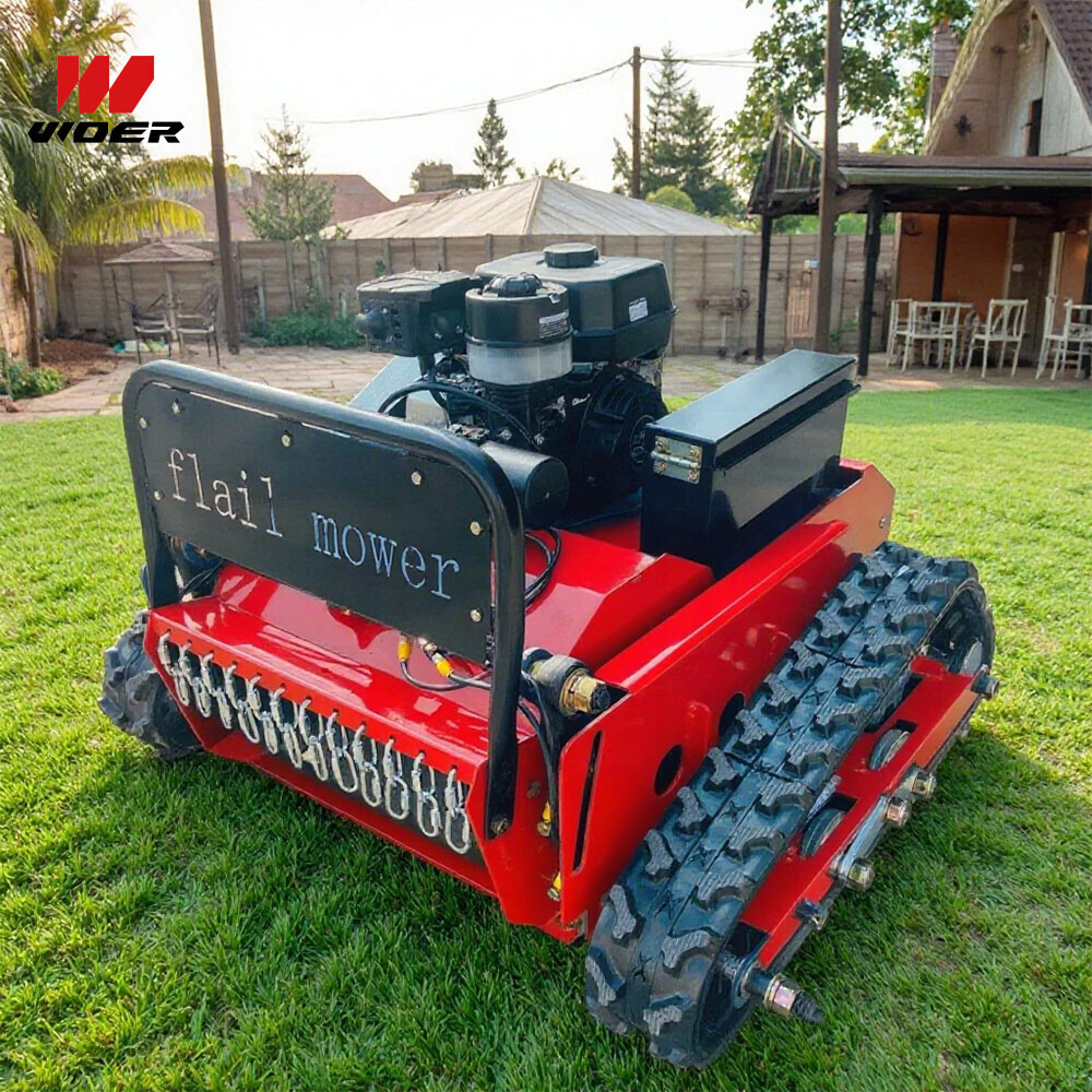 Autonomous Gas Self Propelled Remote Control Lawn Mowers