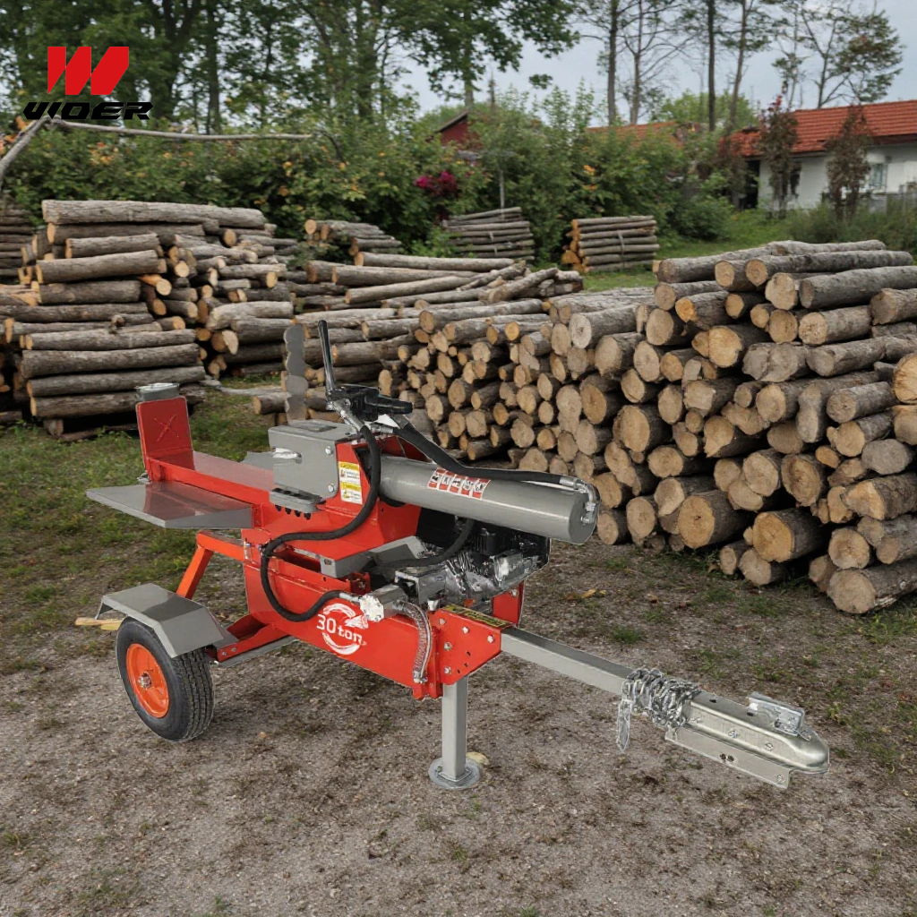 China Factory Supply Vertical Gas Powered Wood Splitter Portable Log Splitters