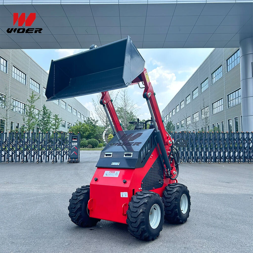 Leading Factory: Diesel Mini Skid Steer Loader with Product advantages ​& Attachments