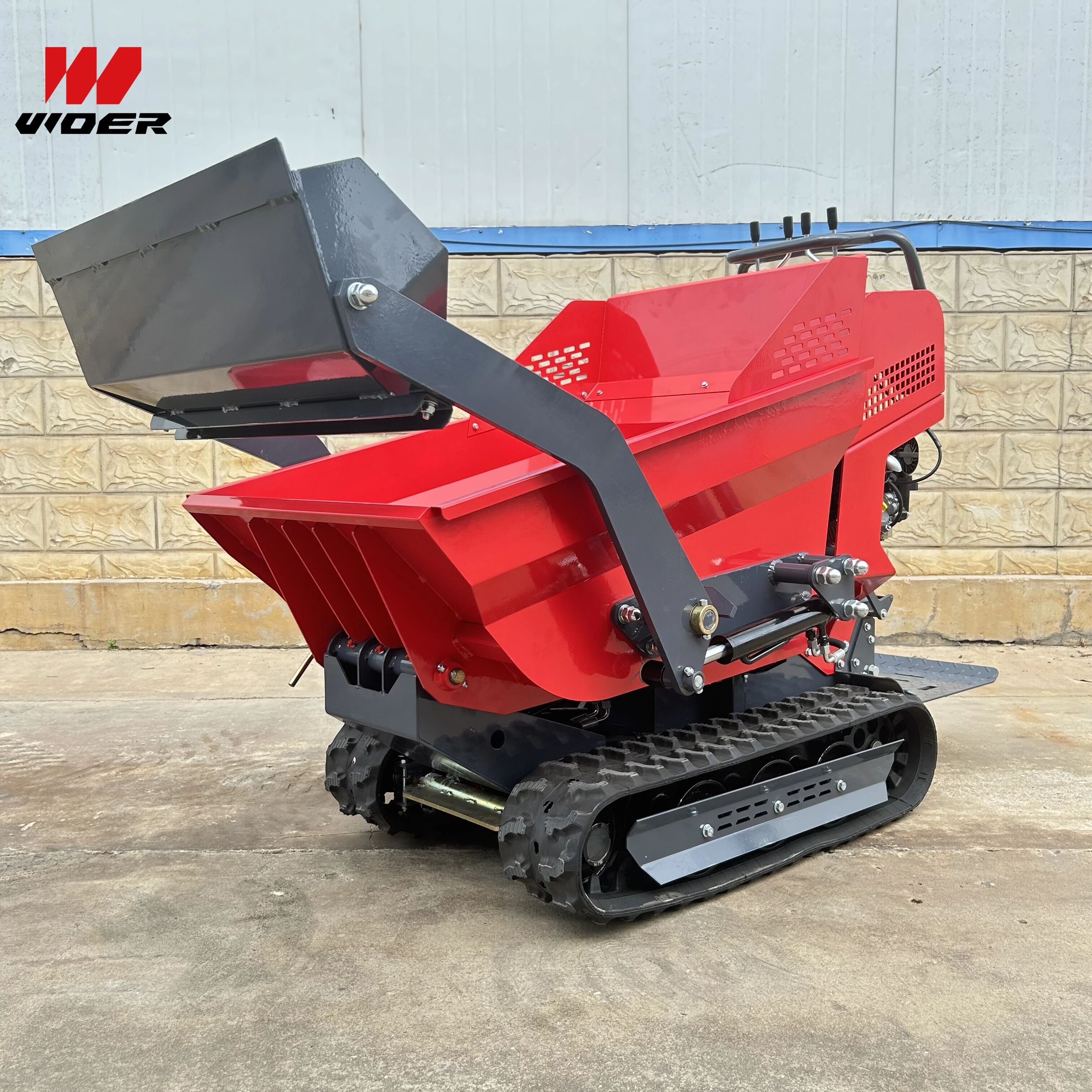 Mini Gasoline Tracked Dumper Sent To The United States