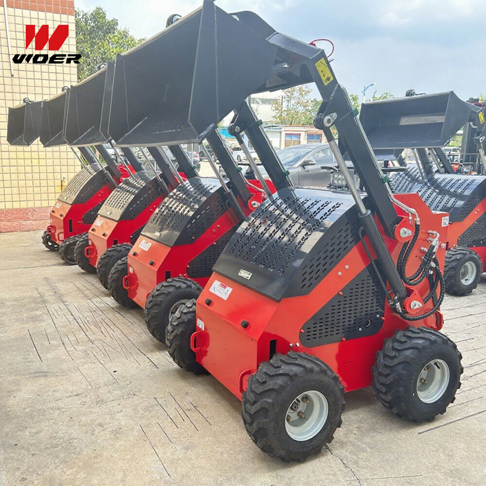 Woer Batch Export Skid Steer Mini Loader & Walk Behind Crawler Loader to Canada