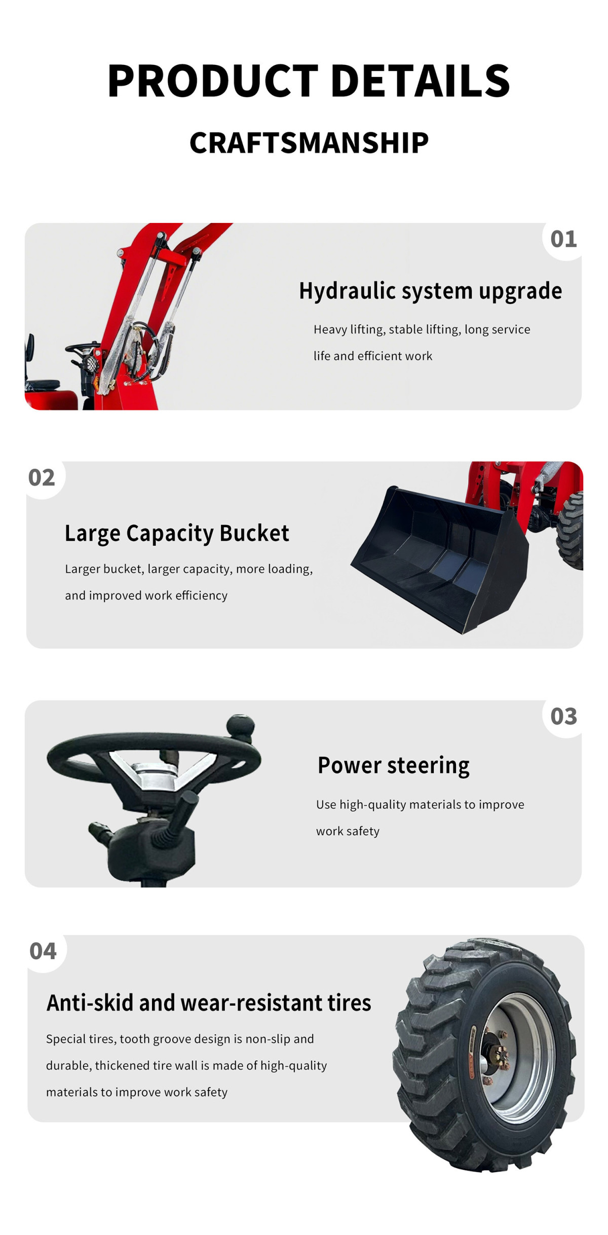 articulated mini loader