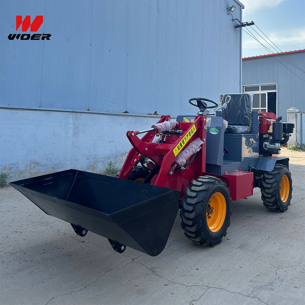 Construction Equipment Landscape Small Mini Front Loader With Attachments