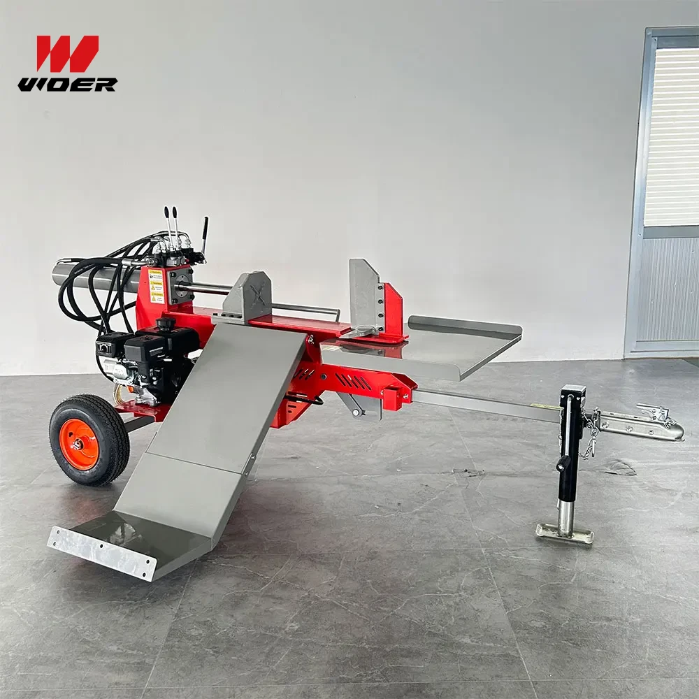 How to Use a Gasoline 35 Ton Wood Log Splitter？