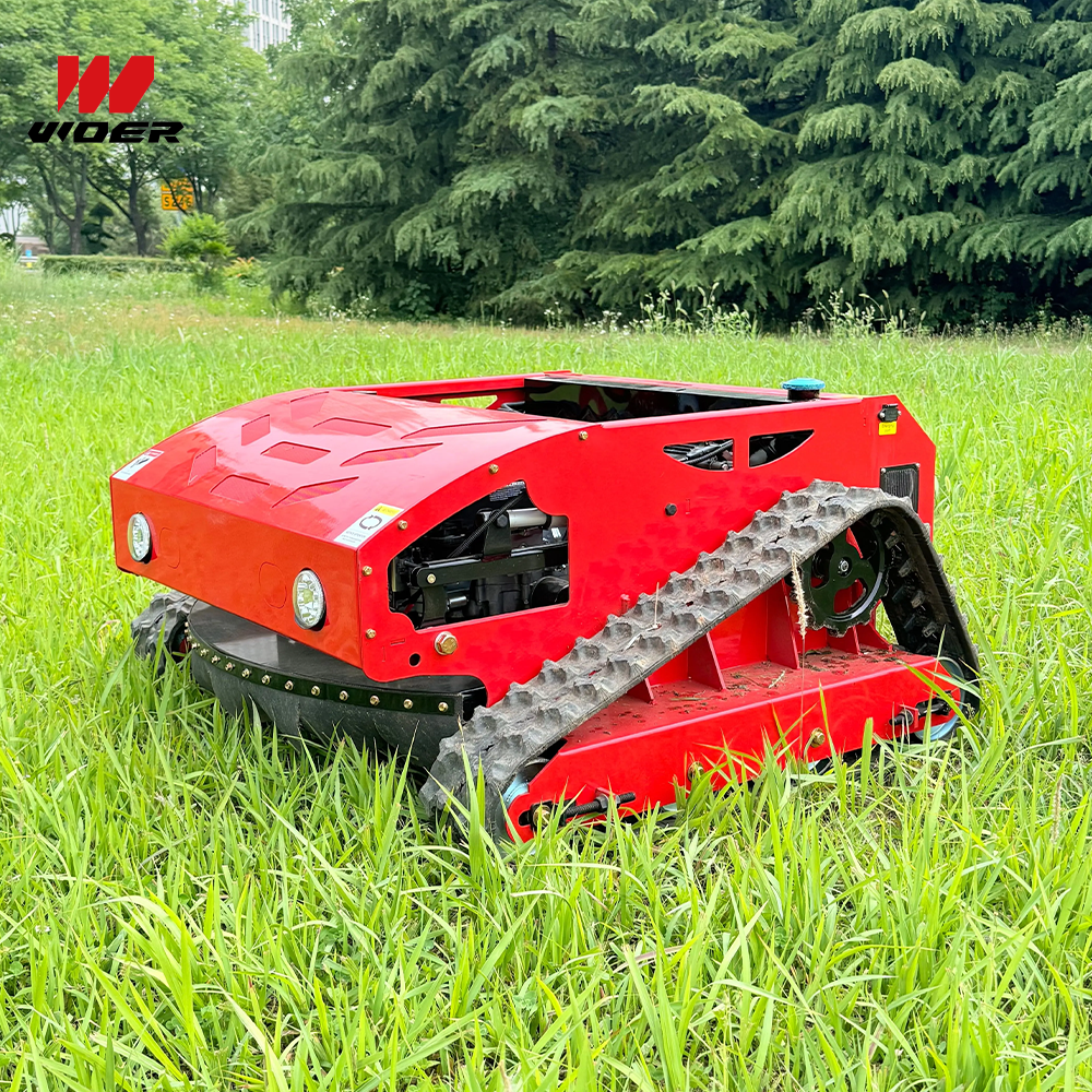 Robot Grass Cutting Machine Robotic Lawn Mower Crawler Industrial