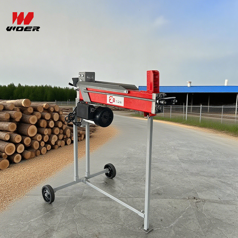 Compact Electric Log Splitter for Home and Workshop Use