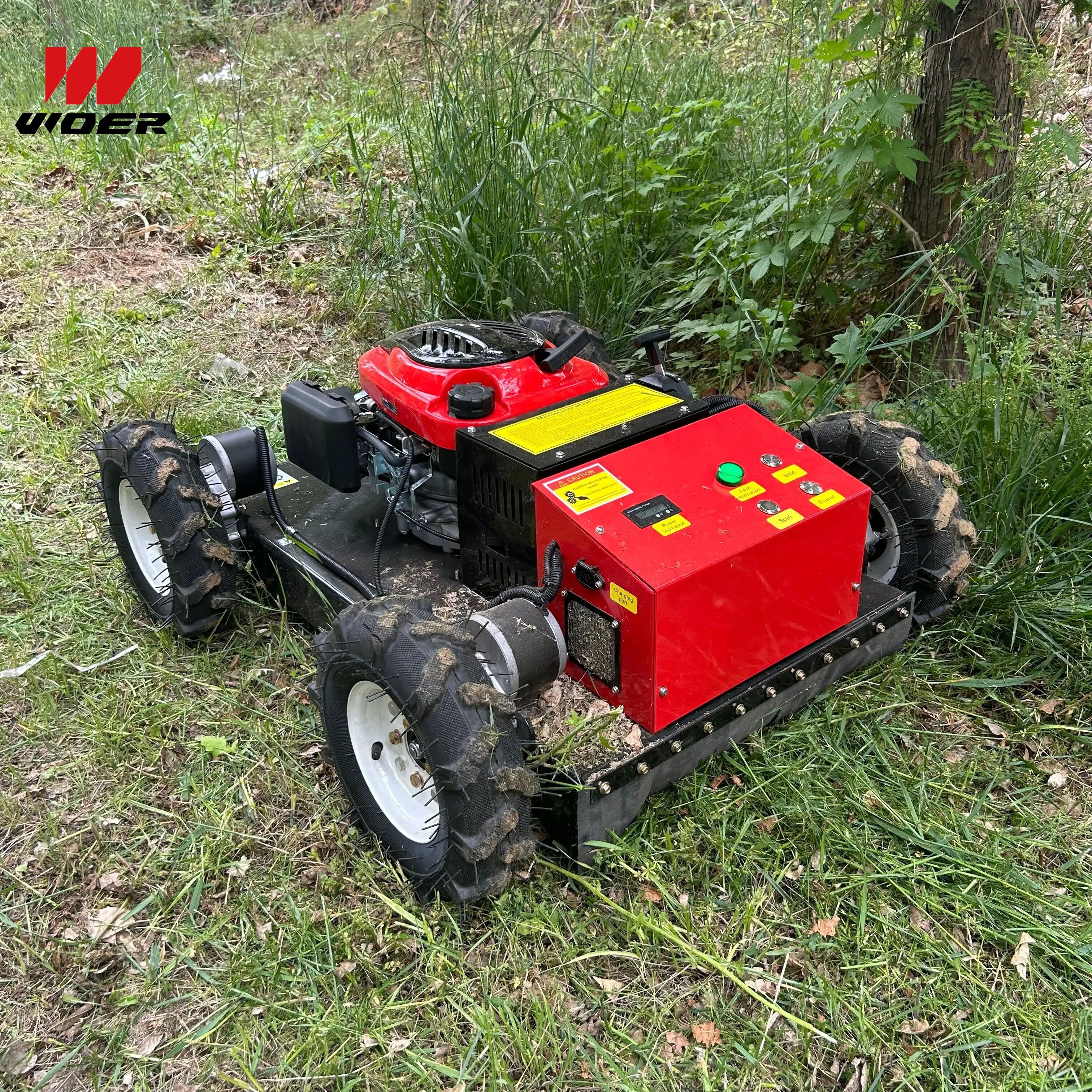 Diesel Engine Remote Control Lawn Mower for Factory Maintenance