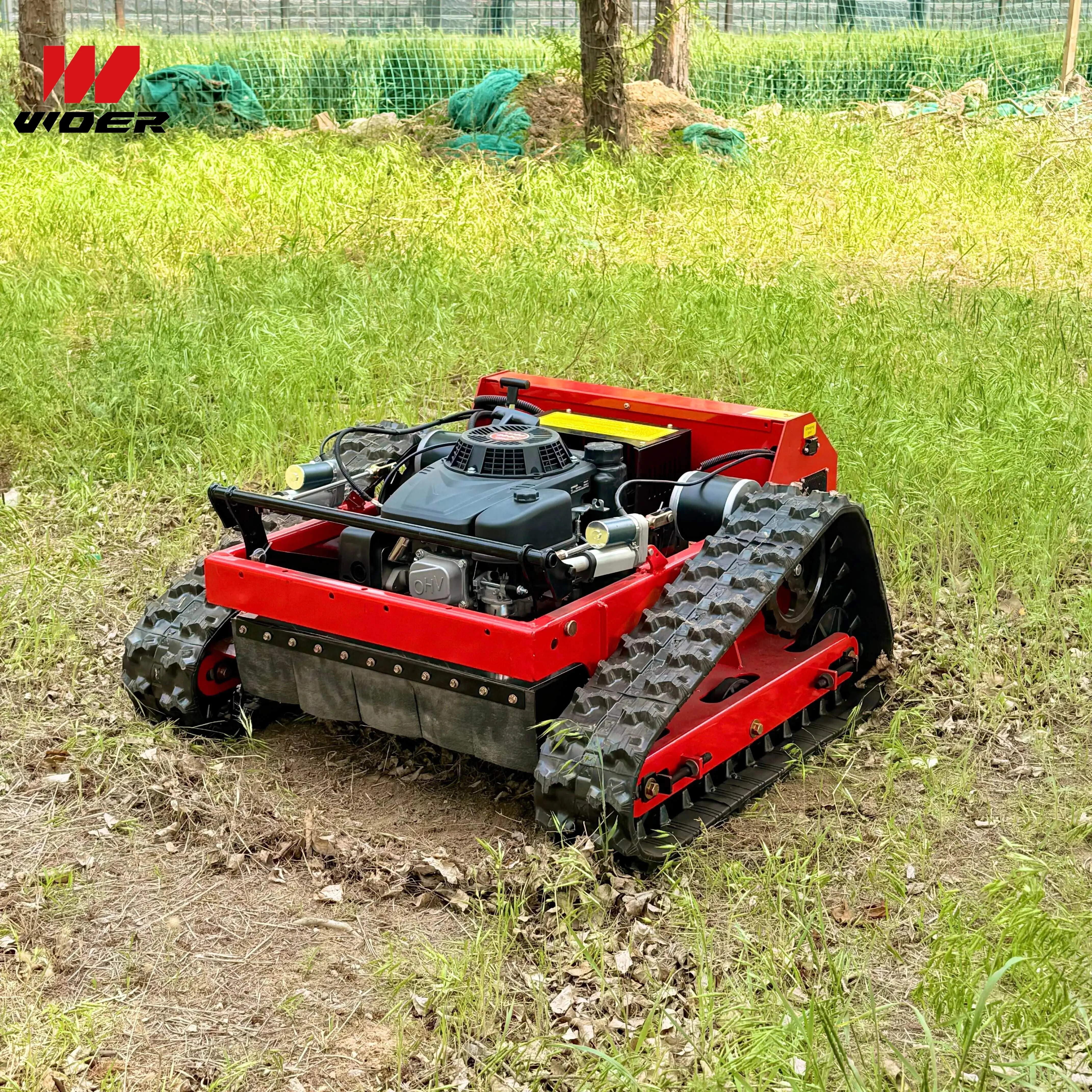 Low-Speed Remote Control Lawn Mower for Senior Safety