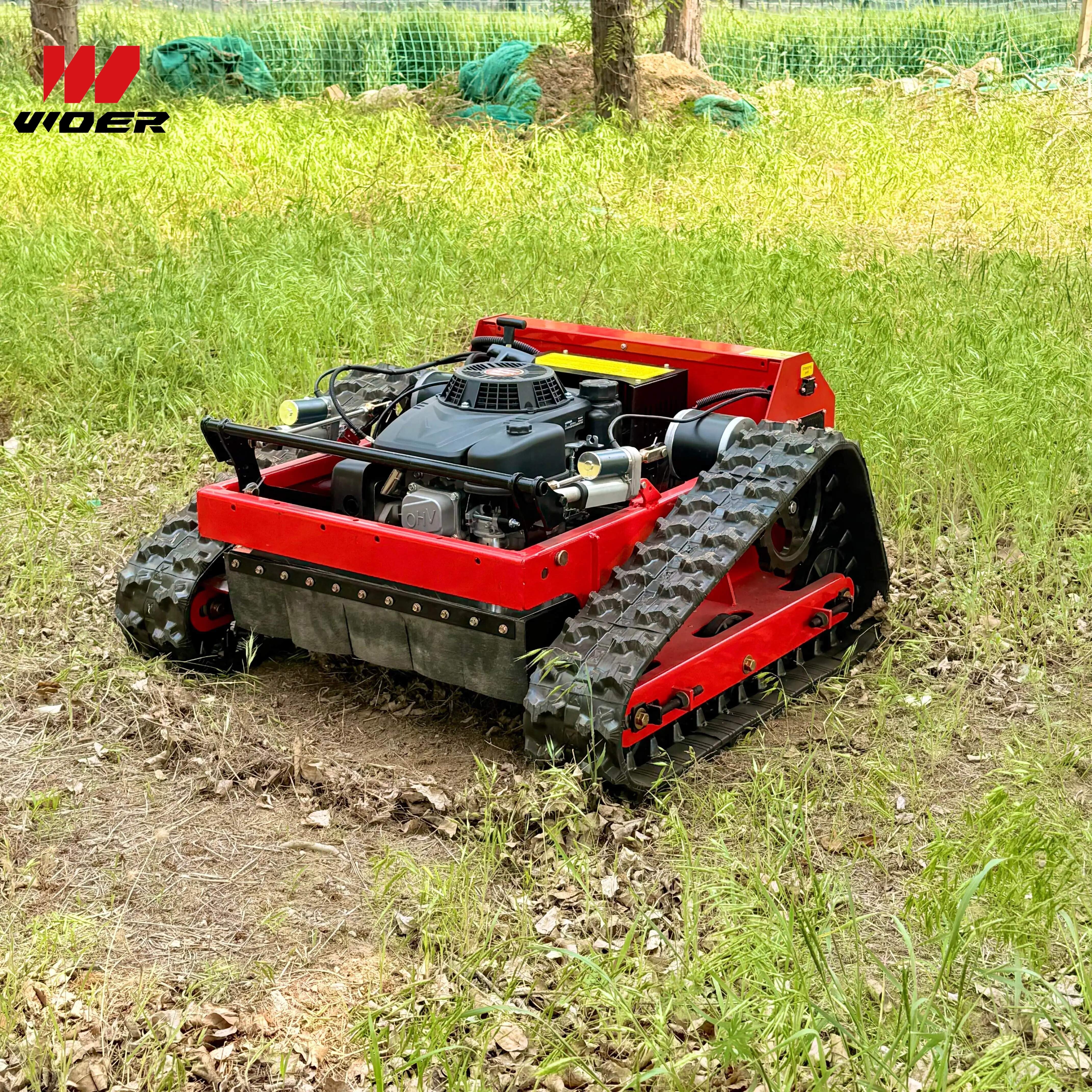 Precision Remote Operated Lawn Mower for Roadside Vegetation