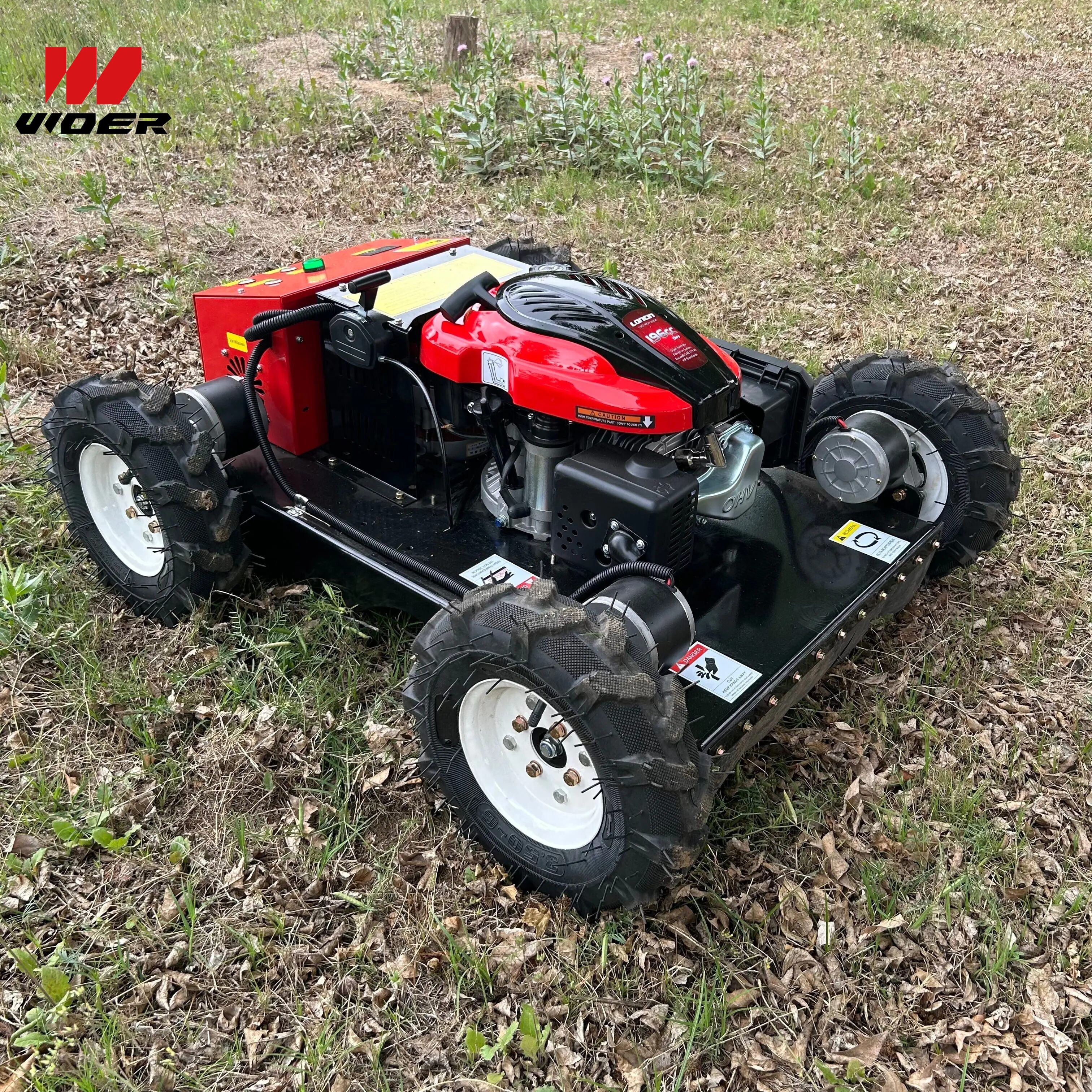 Precision Remote Operated Mower for Industrial Areas