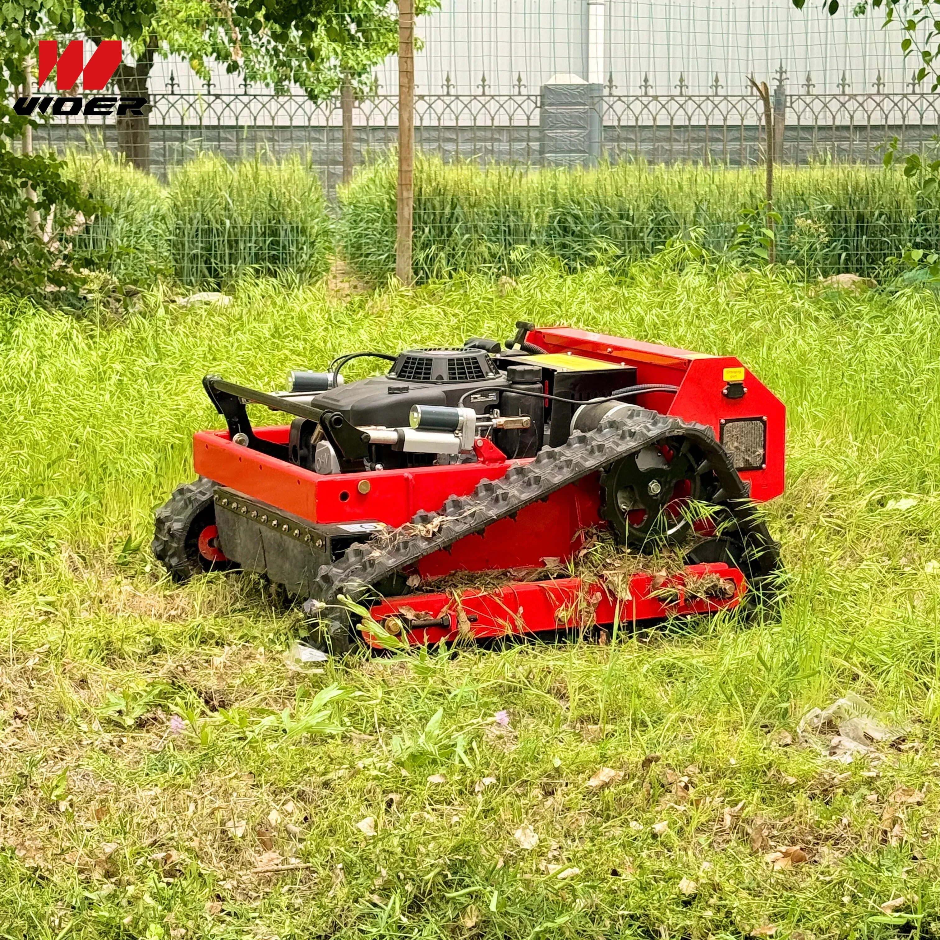 Gasoline Powered Remote Control Grass Cutter for Grape Farms