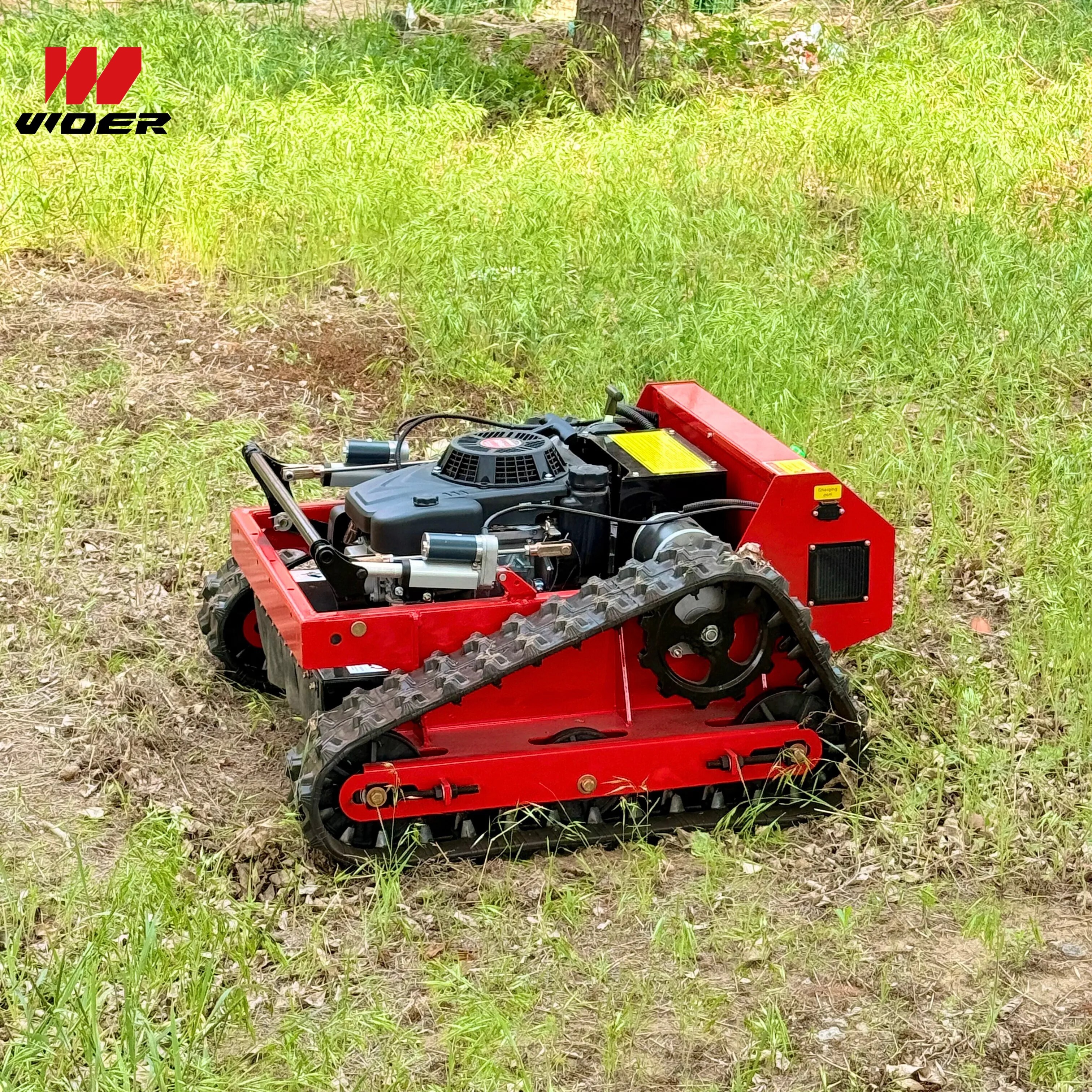 Remote Control Farm Lawn Mower for Slope, Orchard, and Pasture Grass Cutting