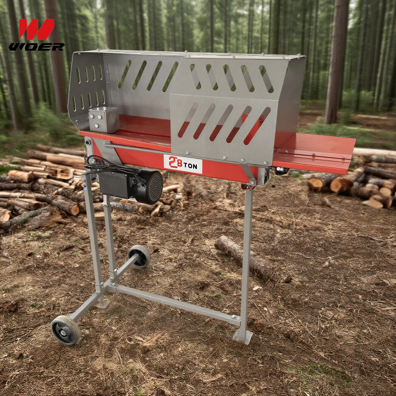 Manual wood splitter or hydraulic tractor model for small farms?