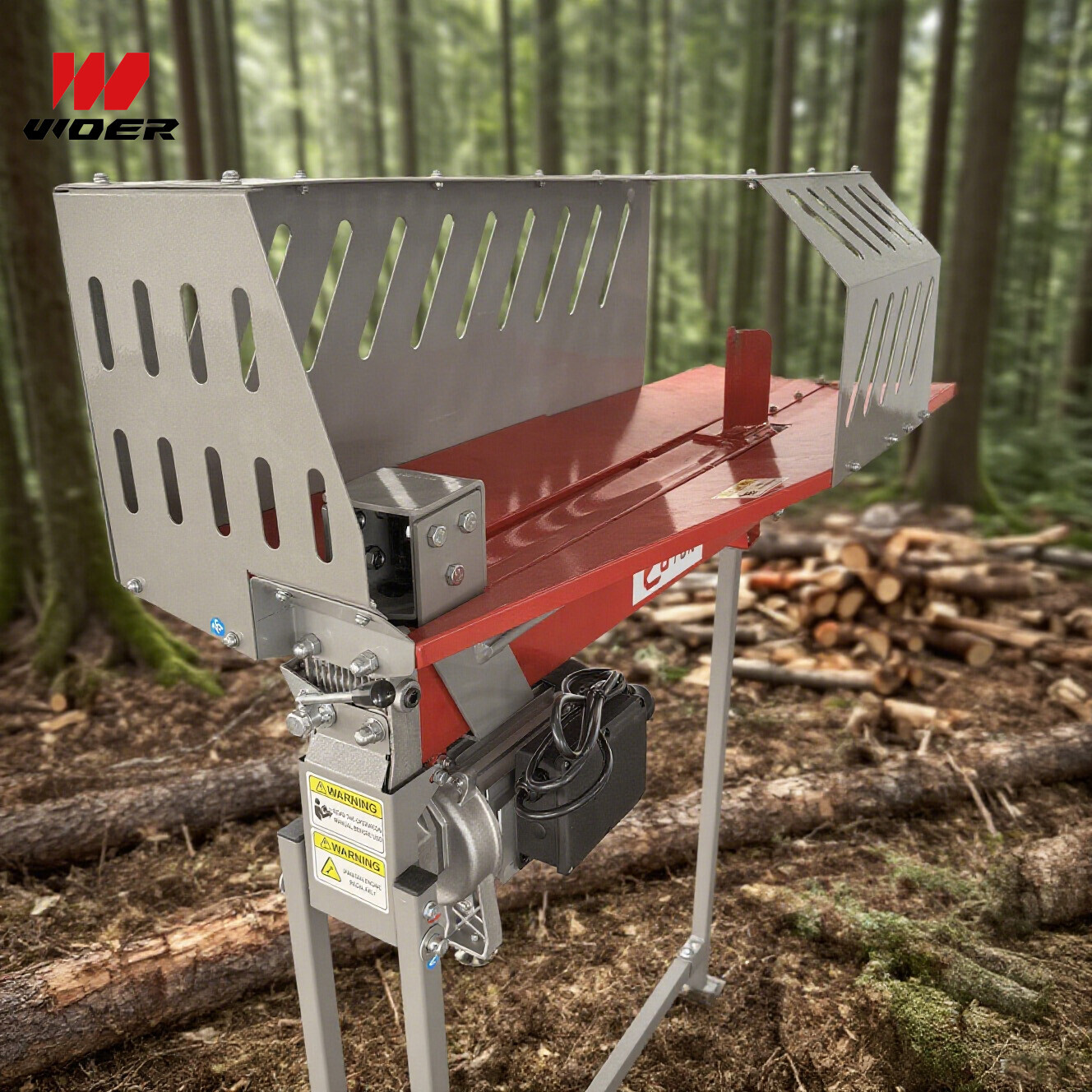 Speed test results of a 30t wood splitter vs 20t model