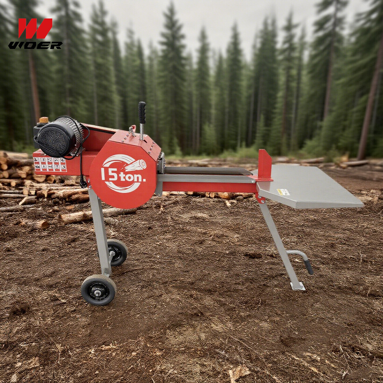 Electric wood log splitter with hydraulic how green is it really?