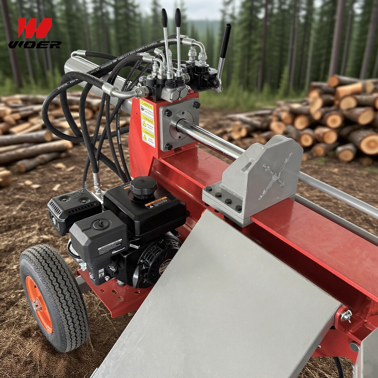 How a Wood Splitter Gasoline Engine Impacts Field Performance