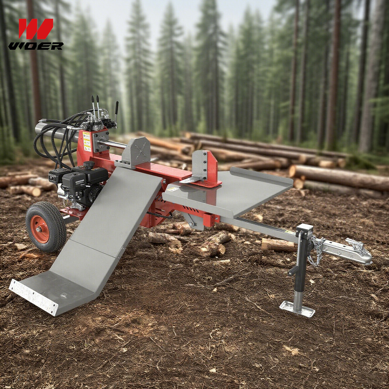 Top 7 Wood Splitter Machines for Commercial Firewood Production