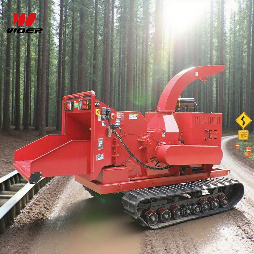 Emergency: hydraulic wood chipper Rescue & Lockout Procedures