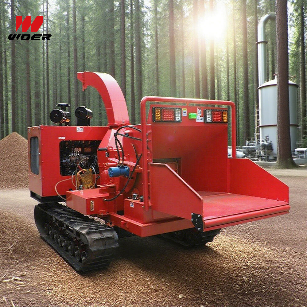 Field-Tested forestry machinery heavy duty industrial wood chipper